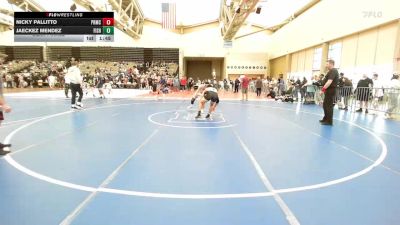 147-H lbs Semifinal - Nicky Pallitto, Paramus Catholic vs Jaeckez Mendez, Fisheye