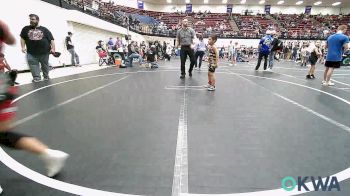 46 lbs Round Of 16 - Gavino Camarillo, Clinton Youth Wrestling vs Sebastian Ramos, Huskey Wrestling Club