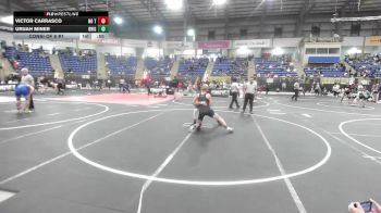 138 lbs Consi Of 8 #1 - Victor Carrasco, No Team vs Urijah Miner, Brighton WC