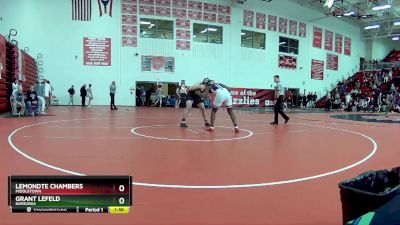 215 lbs Round 3 - Grant Lefeld, Nordonia vs Lemondte Chambers, Middletown