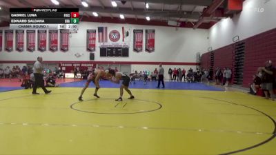 174 lbs Champ. Round 1 - Edward Saldana, Unattached vs Gabriel Luna, Fresno City College