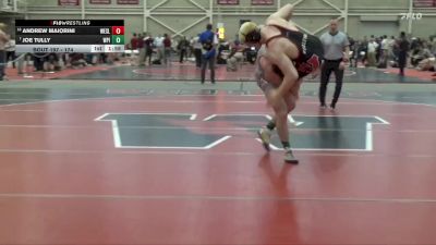 174 lbs Cons. Round 2 - Joe Tully, Worcester Polytechnic vs Andrew Maiorini, Wesleyan (CT)