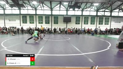 128-134 lbs Cons. Semi - Connor Misner, Mt Zion Kids WC vs Abayomi Alase Jr., Bloomington