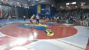 190 lbs Champ. Round 2 - Nevin Mattessich, Don Bosco Prep vs Teagan Gratkowski, Smyrna