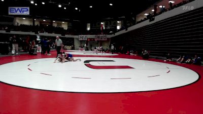 110 lbs Consi Of 4 - Gabrielle Griffin, Coppell High School Girls vs Loryn Lopez, Durant High School Girls