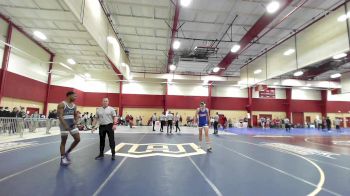 174 lbs Quarterfinal - Ky'ell Roper, Unattached vs Trevion Attallah, New England College