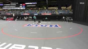 207 lbs Cons. Round 5 - 5 Hannah Jackson, Ottawa vs Mariyah Brumley, William Woods