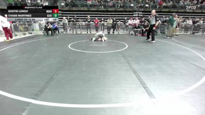 105 lbs Consi Of 16 #2 - Dustin Longo, Mount Olive vs Chase Martinez, Gloucester City