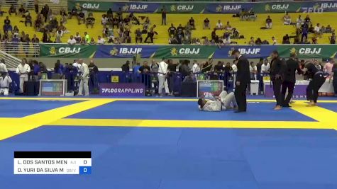 LUCAS DOS SANTOS MENEZES vs DAVI YURI DA SILVA MARTINS 2023 Brasileiro Jiu-Jitsu IBJJF