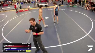 165 lbs Cons. Semi - Colton Loween, MN vs Nolan Kielcheski, WI