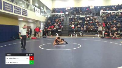 165 lbs Round Of 16 - Roman Mendez, Fresno City vs Anthony Yerena, Rio Hondo