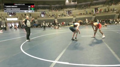 152 Championship Bracket Champ. Round 2 - Owen Trondson, Prior Lake vs Aiden Mincey, Simley