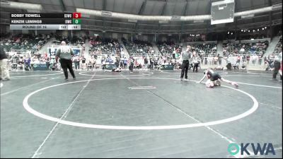 73 lbs Round Of 16 - Bobby Tidwell, D3 Wrestling Cluib vs Kenzie Lemings, Eufaula Ironheads Wrestling Club