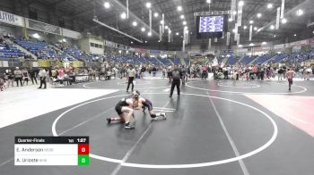 83 lbs Quarterfinal - Easton Anderson, Nebraska Wr Ac vs Austin Urioste, New Mexico Bad Boyz