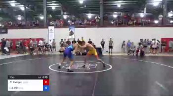 70 kg Quarterfinal - Caleb Rathjen, Hawkeye Wrestling Club vs Jared Hill, Oklahoma Regional Training Center