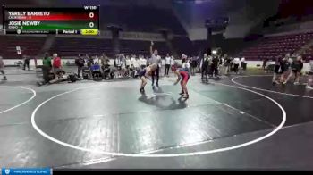 W-130 lbs Finals (8 Team) - Yarely Barreto, California vs Josie Newby, Idaho