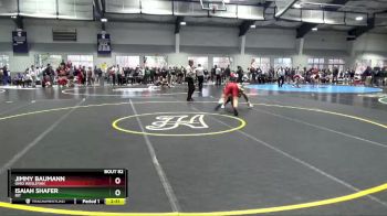 141 lbs Champ. Round 2 - Jimmy Baumann, Ohio Wesleyan vs Isaiah Shafer, RIT