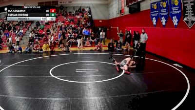 104-116 lbs Round 1 - Jax Coleman, Southmoreland vs Syelas Hixson, Southmoreland