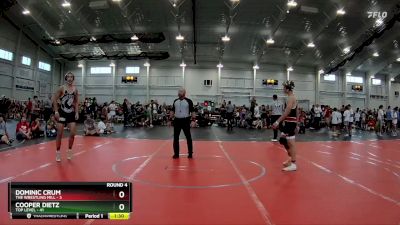 157 lbs Round 4 (6 Team) - Cooper Dietz, Top Level vs Dominic Crum, The Wrestling Mill