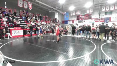 139-156 lbs Rr Rnd 1 - Hudson Smith, Grove Takedown Club vs Liam Jones, Labette County Wrestling
