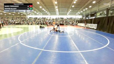120 lbs Round Of 32 - Mario Fernandez, AZ vs Hunter Elliott, VA