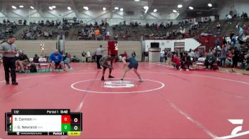 132 lbs Cons. Round 5 - Gabe Newland, Kokomo vs Brevin Cannon, Pike