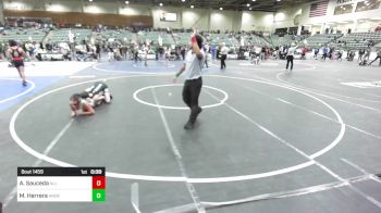 116 lbs Consolation - Amadeus Sauceda, All In Wr Acd vs Mateo Herrera, Anderson Attack WC