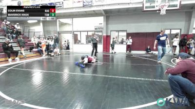 92 lbs Rr Rnd 2 - Colin Evans, Blackwell Wrestling Club vs Maverick Knox, Team Guthrie Wrestling