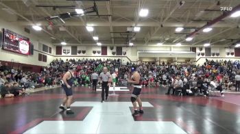 190 lbs Cons. Round 2 - Steven Gonzalez, Perry vs Jake Murray, Burlington Notre Dame