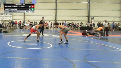 132 lbs Round Of 128 - Andrew Gonzalez-Carela, NJ vs Joseph Rivera, NY