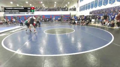 165 lbs Cons. Semi - Tucker Bridwell, Lake City vs Conner Christensen, Clearwater Valley