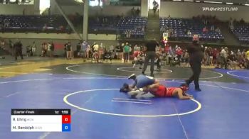 109 lbs Quarterfinal - Royce Uhrig, WCWC vs Matthew Randolph, Ghostriders