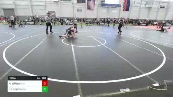 130 lbs Round Of 16 - Nolan Wilson, Grindhouse WC vs Logan Loranty, Cobra Kai