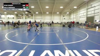 126 lbs Round Of 32 - Ryan Chabot, Warwick PAL vs Bella Emerson, Vergennes