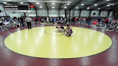 157 lbs Round 6 (8 Team) - Brady McCurdy, Uintah vs Morgan Ostler, Salem Hills