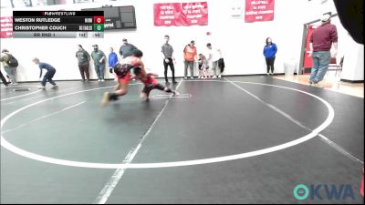 88 lbs Rr Rnd 1 - Weston Rutledge, Team Nomad vs Christopher Couch, Del City Little League Wrestling