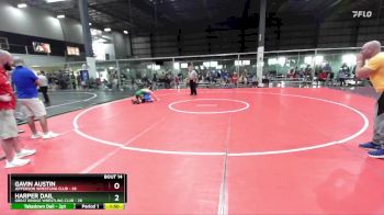 106 lbs Round 5 (6 Team) - Harper Dail, GREAT BRIDGE WRESTLING CLUB vs Gavin Austin, JEFFERSON WRESTLING CLUB