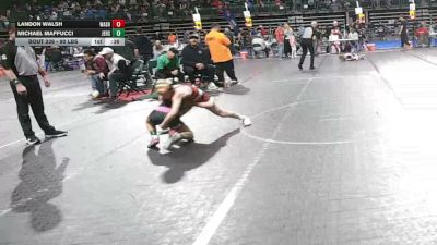 90 lbs Round Of 16 - Landon Walsh, Washington Twp vs Michael Maffucci, Jersey 74