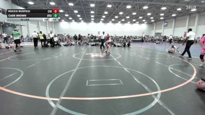 95 lbs Rr Rnd 1 - Rocco Rustico, CTWHALE Orca - EL vs Cade Brown, Apache - EL