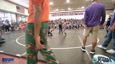 67 lbs Rr Rnd 1 - Juliette Rosas, Piedmont vs Prim Merrell, Mannford Pirate Youth Wrestling