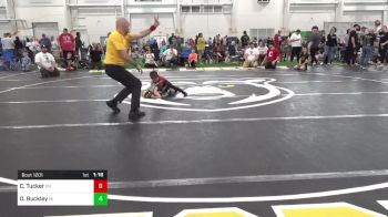 45-B lbs Final - Callahan Tucker, OH vs Owen Buckley, MI