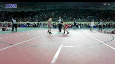 143 lbs Round Of 64 - BRAYAN LOMELI, Hinton Comets vs Caden Warden, Mustang Middle School