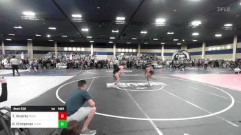 138 lbs Round Of 32 - Tj Alvarez, Mayfair HS vs Ryder Kinneman, Thorobred WC