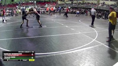 130 lbs Cons. Round 3 - Duncan Whisinnand, WWC Predator Wrestling vs Teagan Reed, Arlington