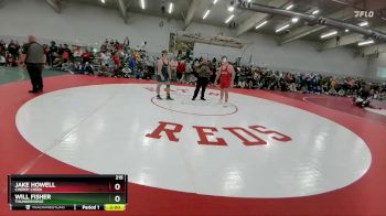 215 lbs Champ. Round 3 - Jake Howell, Cherry Creek vs Will Fisher, Thunderridge