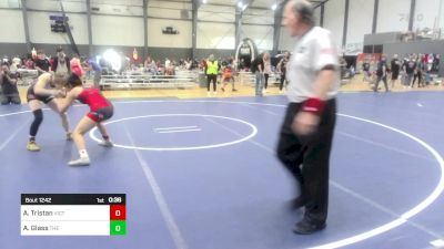 123 lbs Consolation - Amayah Tristan, Victory Wrestling-Central WA vs Amber Glass, The Wrestling Assylum