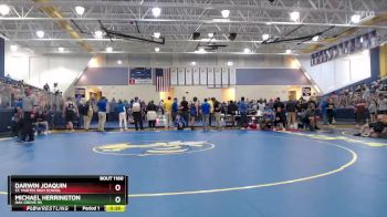 132 lbs Cons. Round 1 - Darwin Joaquin, St. Martin High School vs Michael Herrington, Oak Grove HS