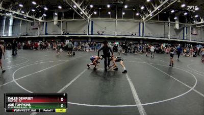 72 lbs Round 4 (10 Team) - Kaleb Dempsey, NOVA WC vs Axe Tompkins, U2 Uprising Black