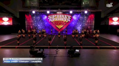 Rock Cheer Company - Thunder [2026 L2 Youth Day 2] 2026 Spirit Sports Colorado Springs Nationals