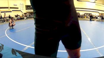 125 lbs Quarterfinal - Braddock King, Michigan State University Club vs Logan Gilbert, Southwestern Michigan College